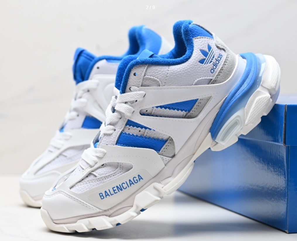 Balenciaga Track 2 Multicolor Chunky Sneakers - 6