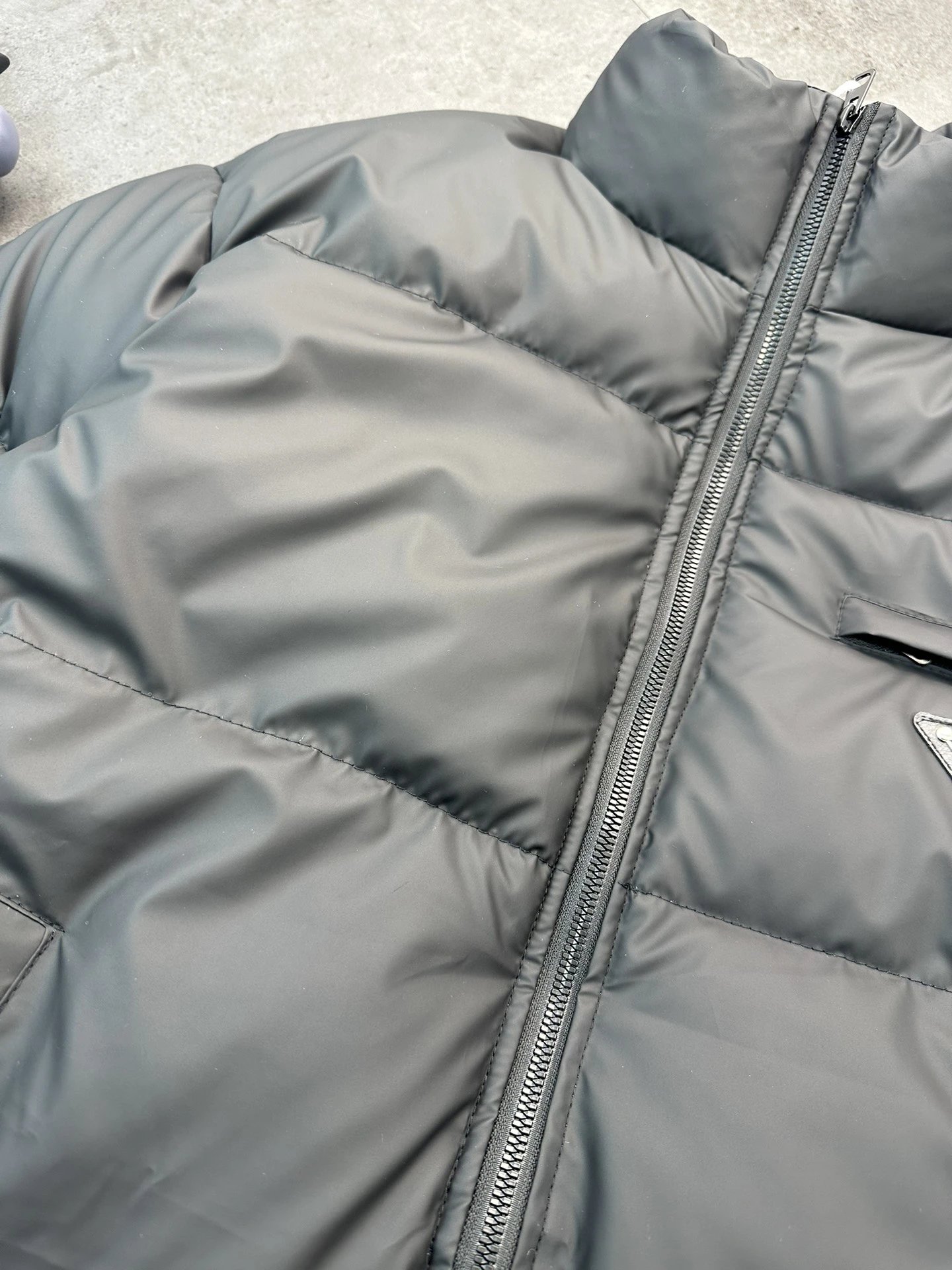 Prada Down Jackets Hooded and Stand-Collar Puffer image 8
