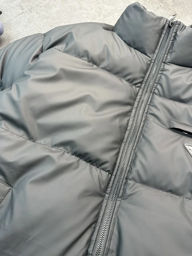 Prada Down Jackets Hooded and Stand-Collar Puffer product detail image 10