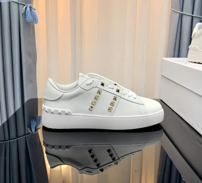 Riveted White Gold