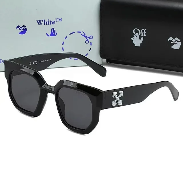 Off-White Eyewear Square-frame sunglasses with Arrow logo temples product detail image 1
