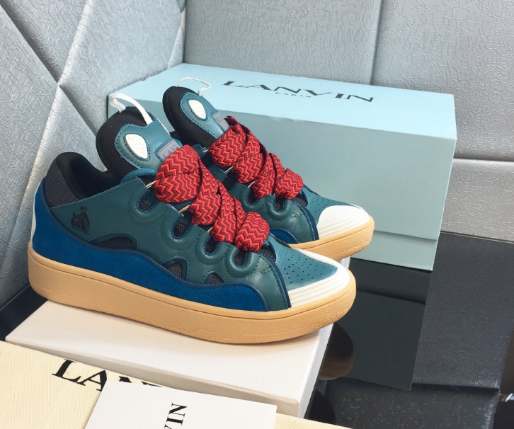Louis Vuitton Rivoli Sneaker White Blue Monogram