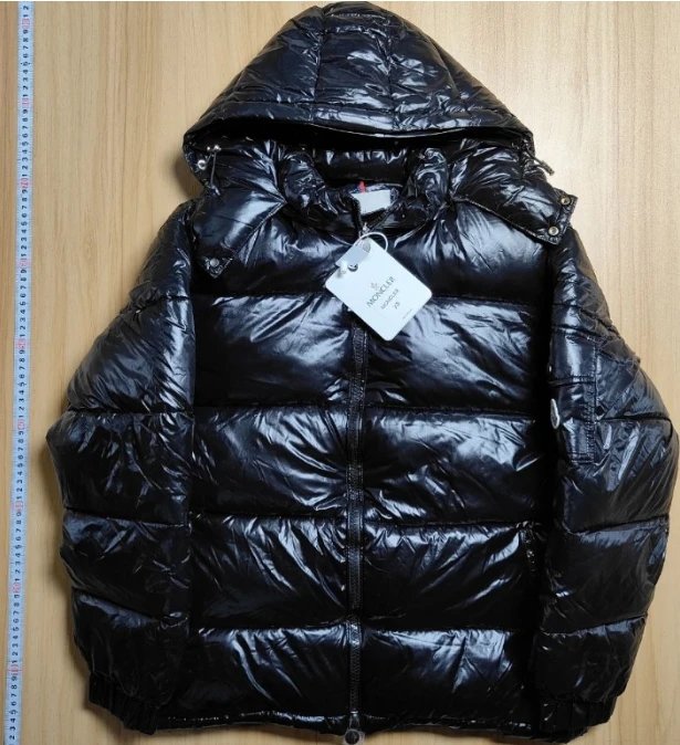 2024新款亮面带帽拉链羽绒服-CY - 133292