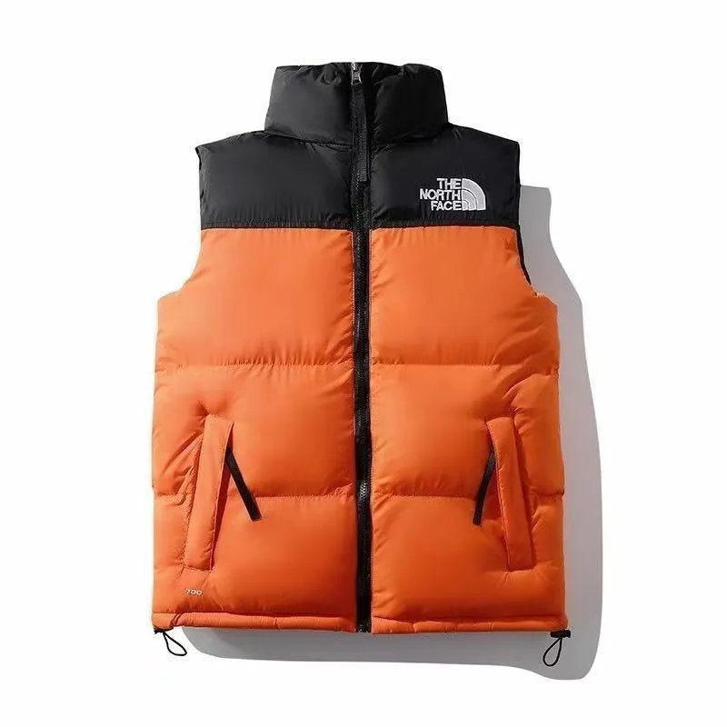 The North Face Nuptse Vest Olive Green and Black Down Vest - 16
