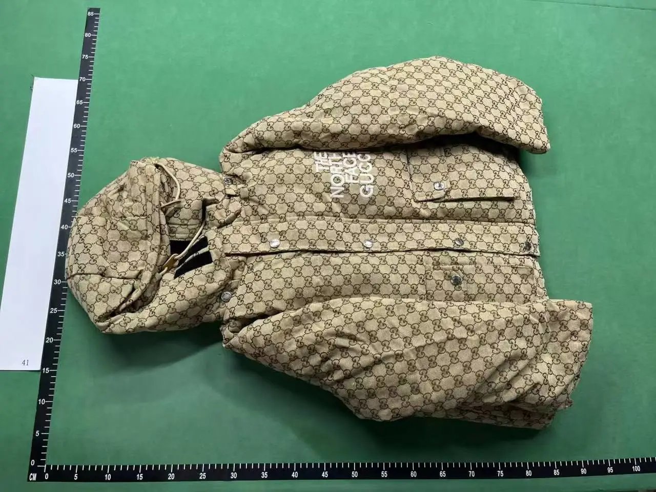 The North Face Nuptse Vest Olive Green and Black Down Vest - 22