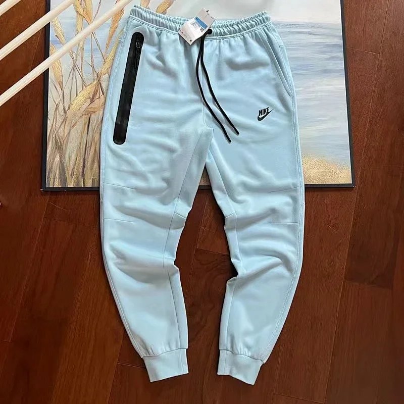 Solid Blue Pants