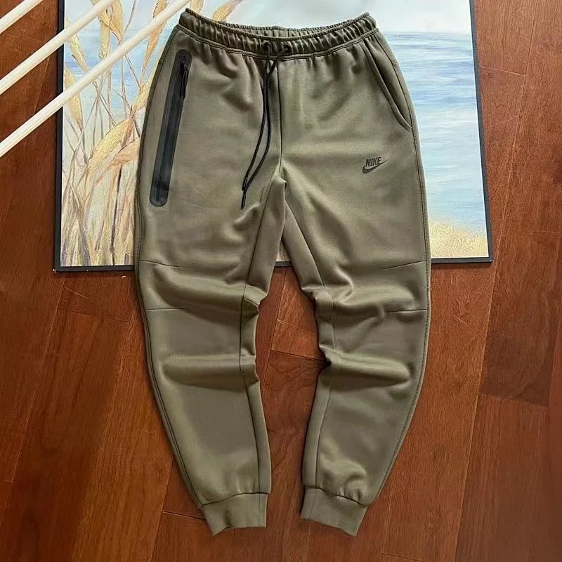 Solid Green Pants