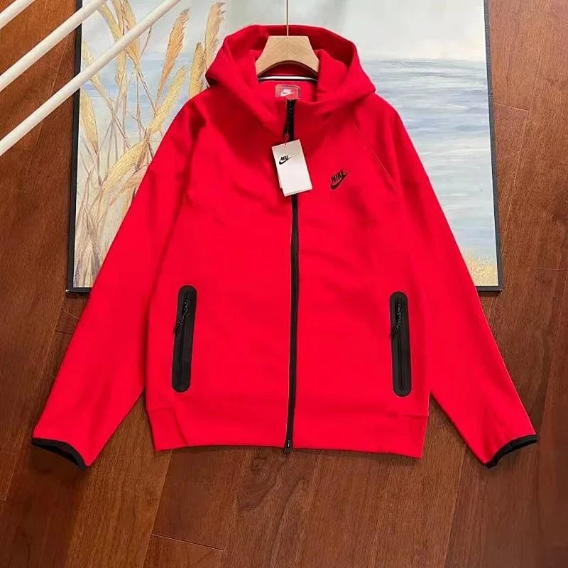Solid red coat