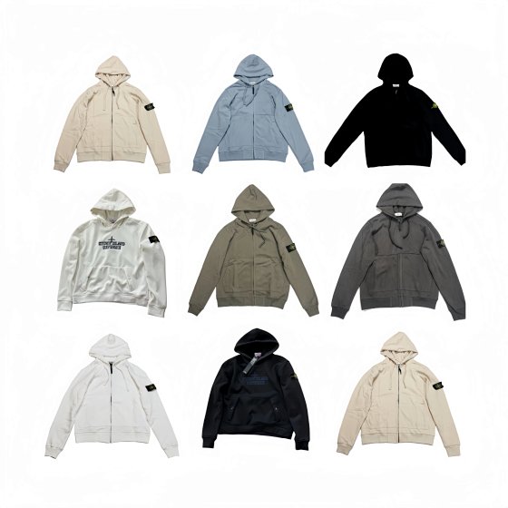 Change the hooded series 2, customize sleeve labels, buttons, three labels, complete accessories, OEM original hardware accessories, high-quality workmanship details