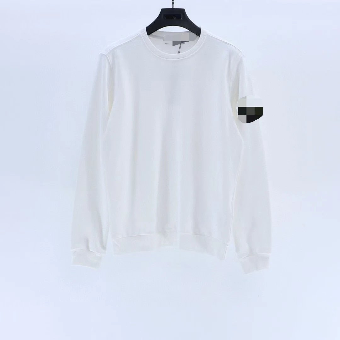 Loose-Fitting Crew Neck Terry Cloth Sweatshirt photo 3