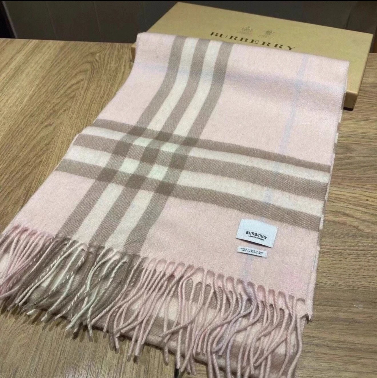 Burberry Scarf Pink