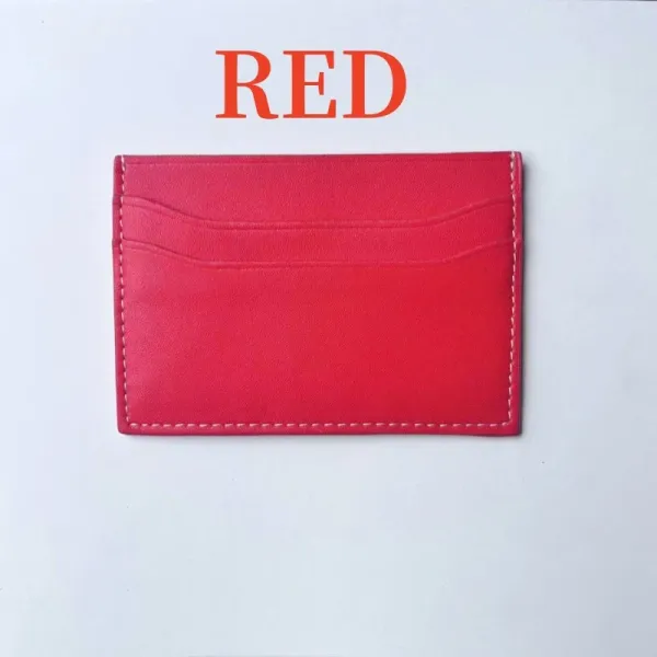Design White Perforated Leather Card Holder - 15