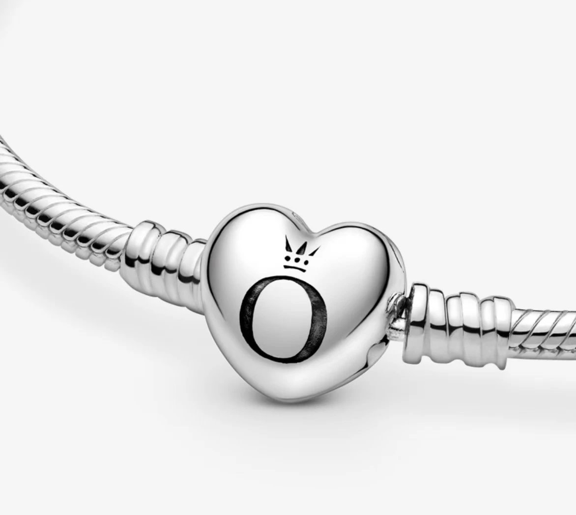 Pandora Heart Charm with Crown