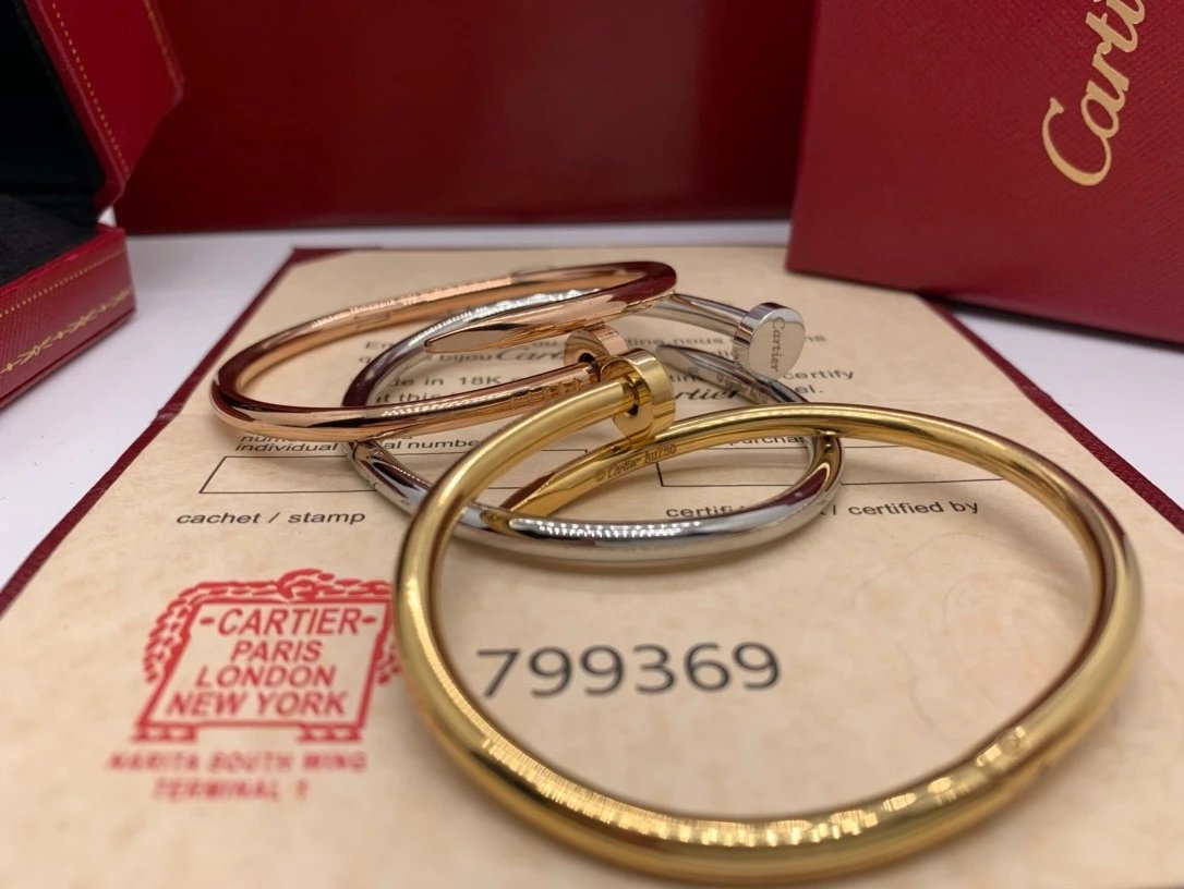 【Top version】lead free CA drilled and undrilled Nail bracelet