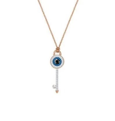 34 # Devil's Eye Key Necklace