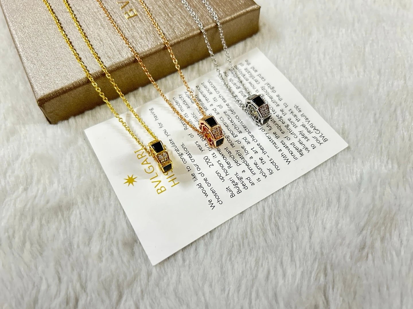 Bvlgari B.zero1 Necklace [3 st