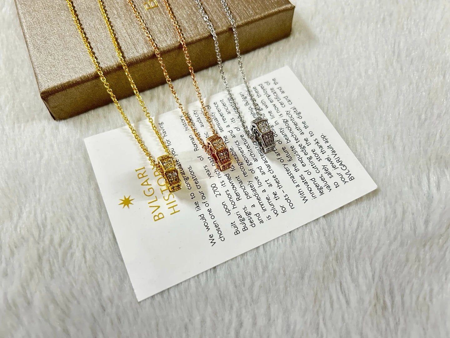 Bvlgari B.zero1 Necklace [3 st