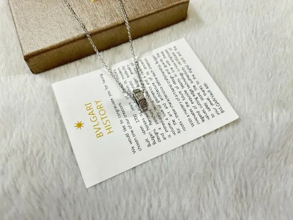 Bvlgari B.zero1 Necklace Silver Jewelry - 6