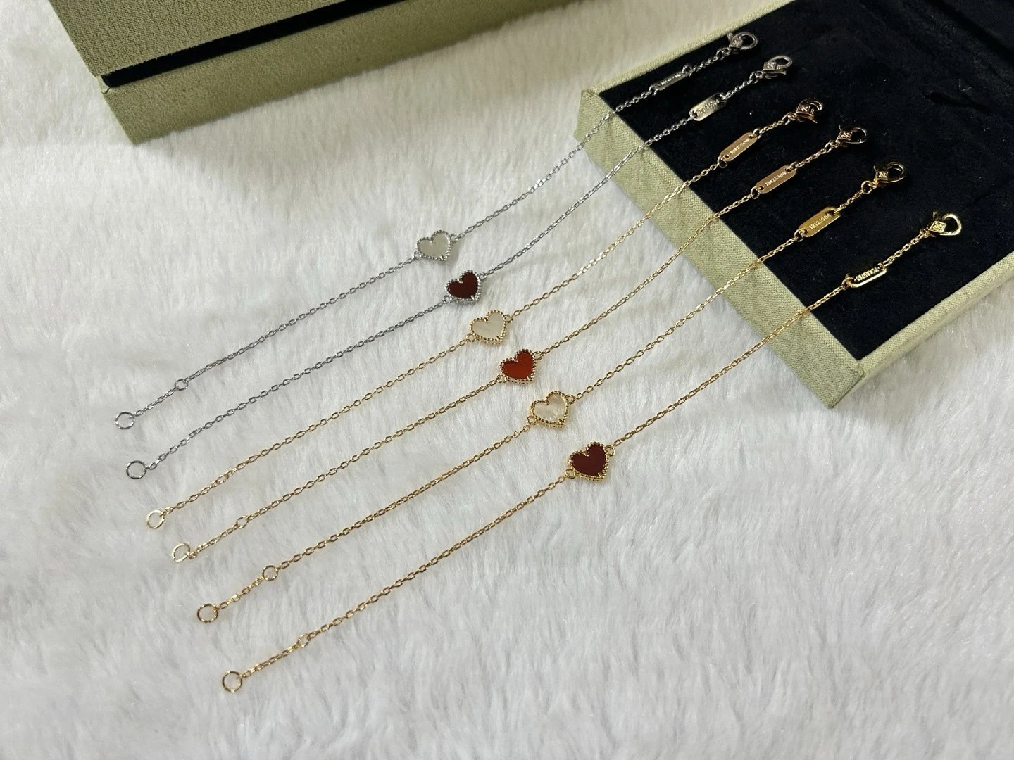 Heart Charm Bracelets [6 style