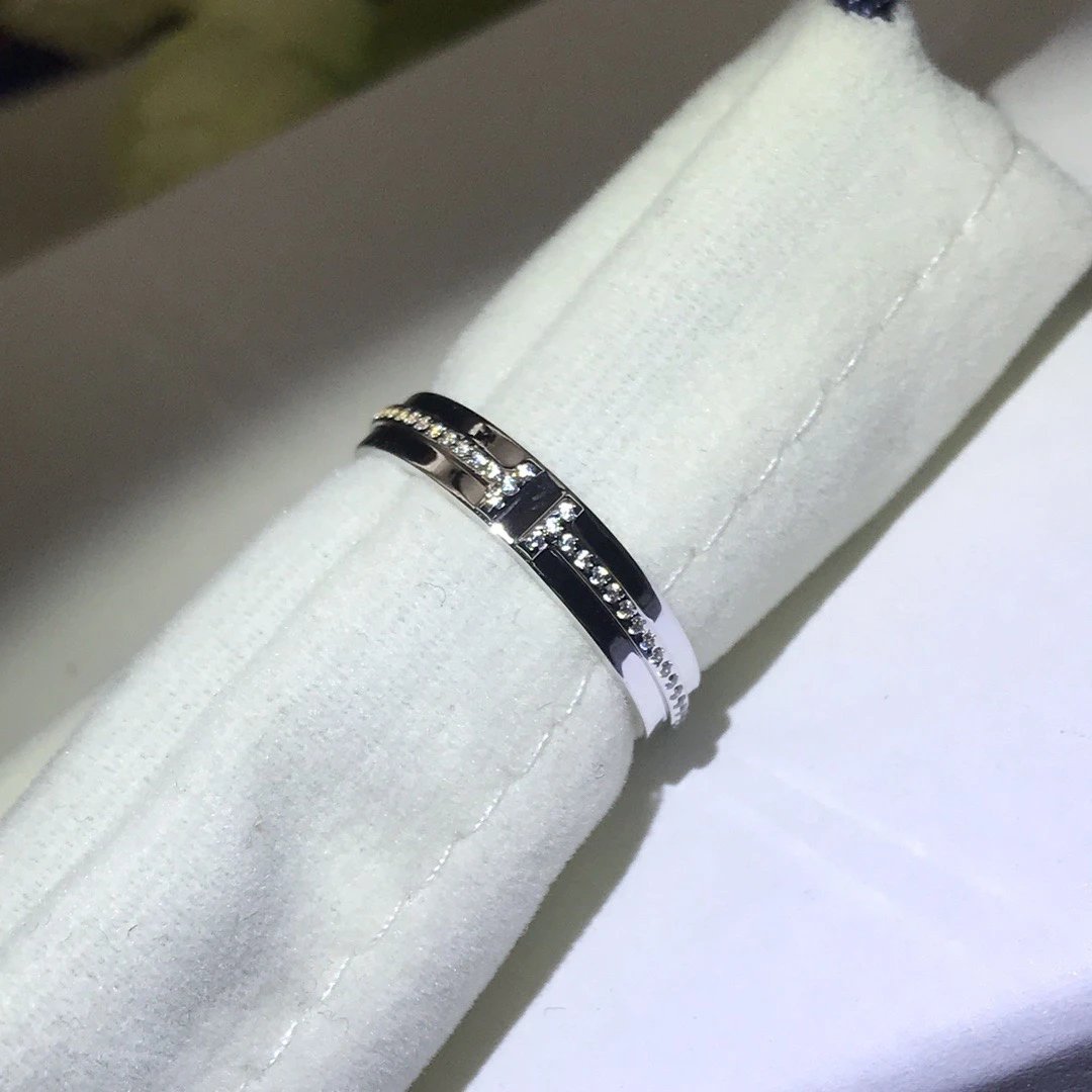 Bvlgari B.zero1 Diamond Ring Set in White Gold, Rose Gold, and Yellow Gold Rings Jewelry - 8