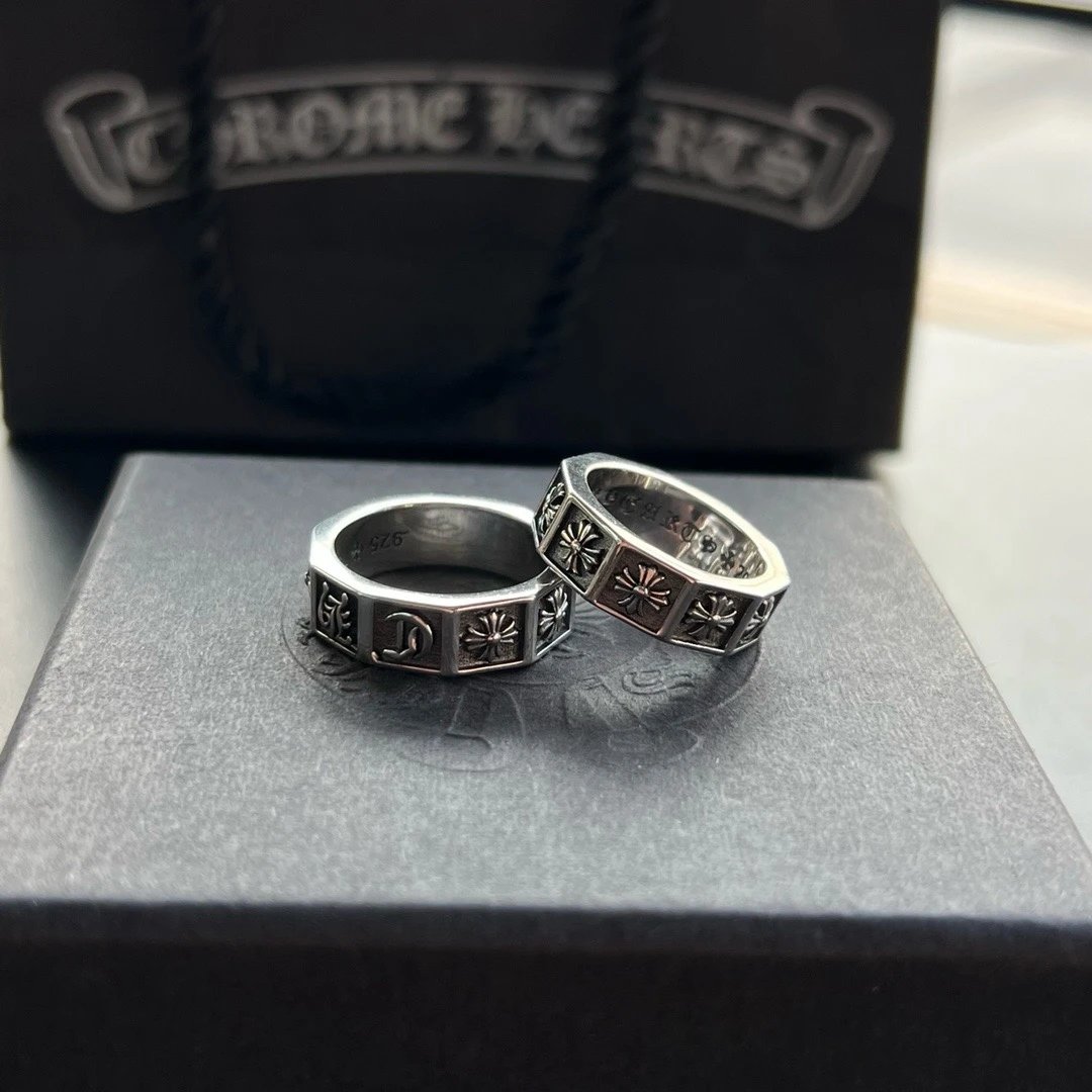 Chrome Hearts Cross Band Ring