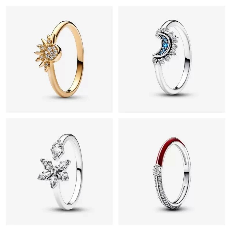 Pandora Celestial Rings [4 sty