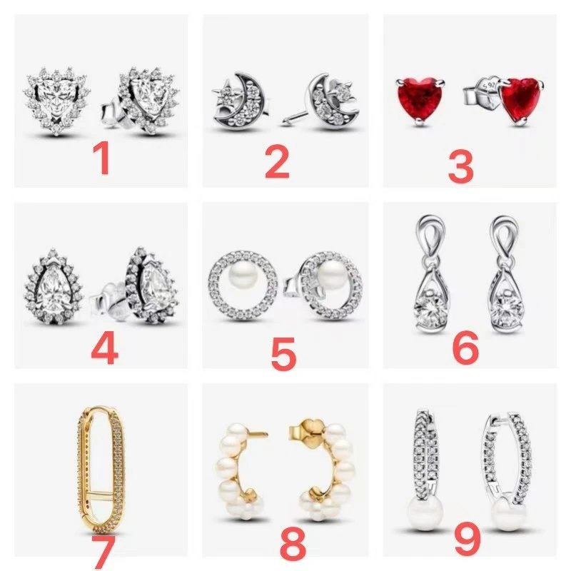 Elegant Stud and Dangle Earrin