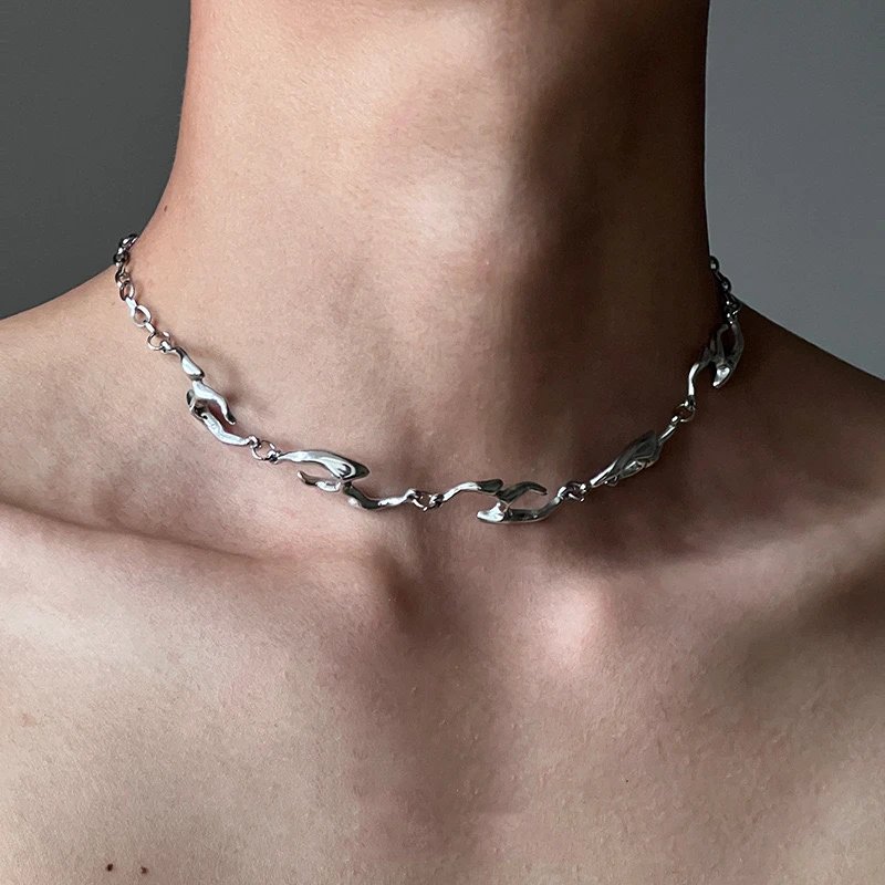 Fluid Wave Necklace [1 style]