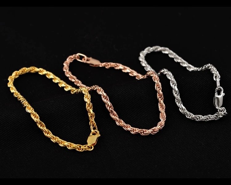Rope Chain Bracelets [3 styles