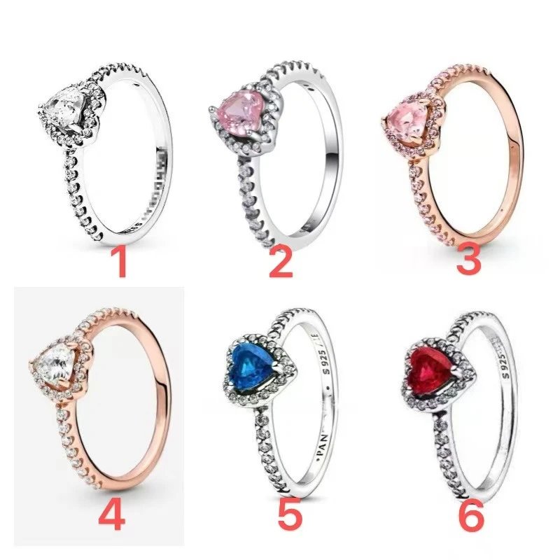 Item Thumbnail for [Top Version] Lead Free Pandora Couple's Ring