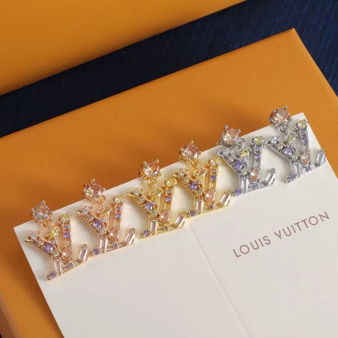 Louis Vuitton LV Monogram Earr
