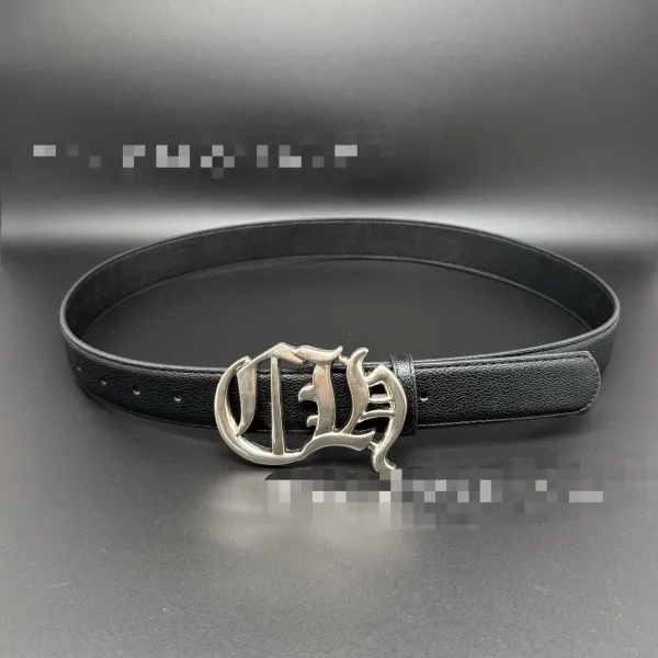 Design The Rolling Stones Tongue Logo Belt Black Leather Belt Belts - 9