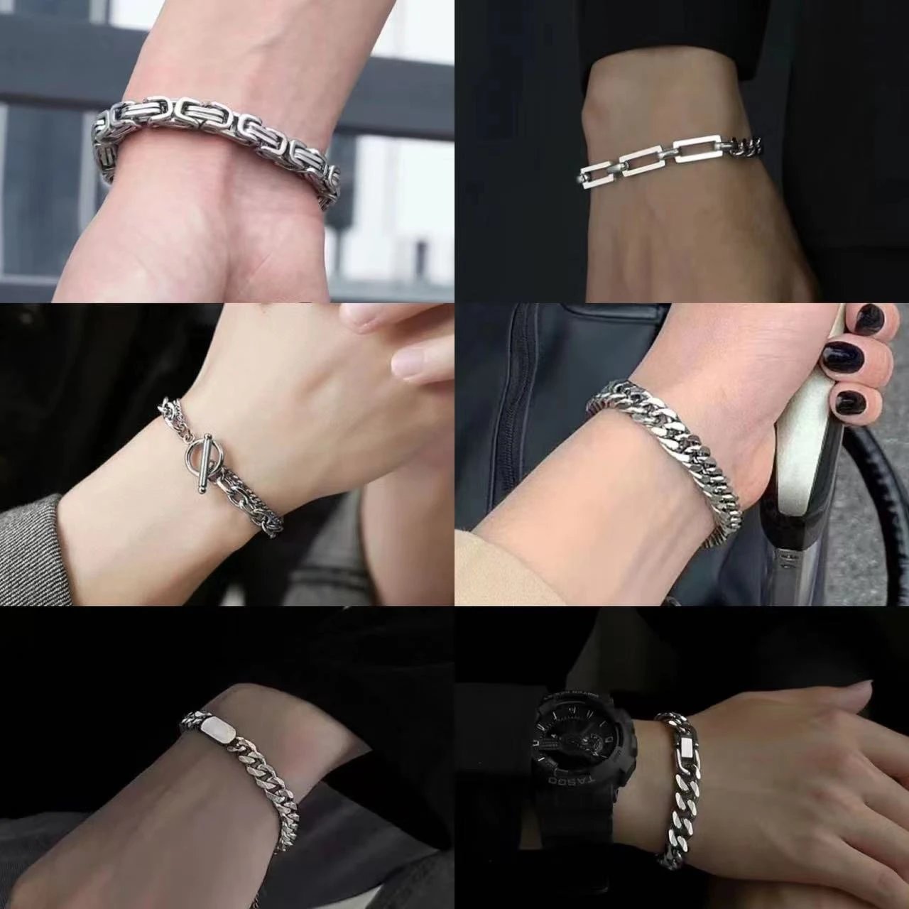 Stainless Steel Chain Bracelet