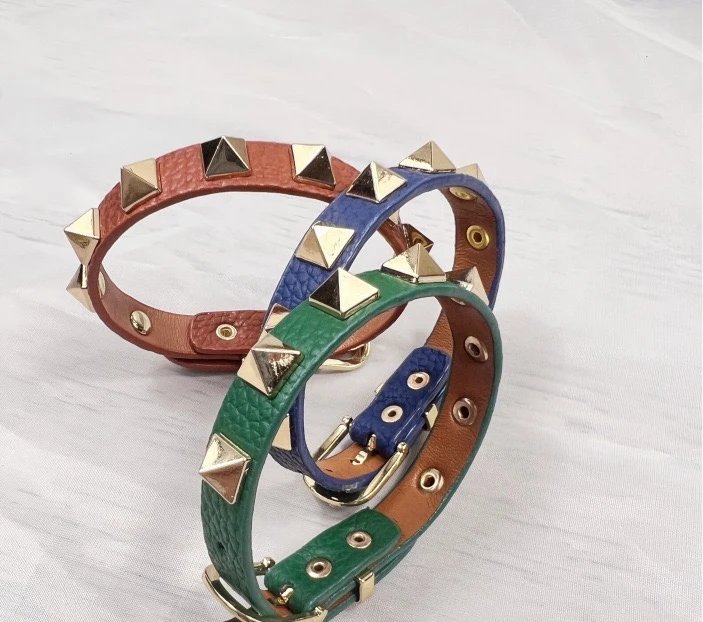 Studded Leather Dog Collars [1