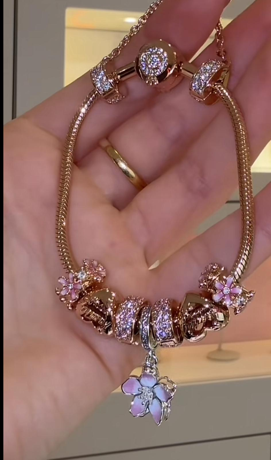 Pandora Rose Gold Snake Chain 