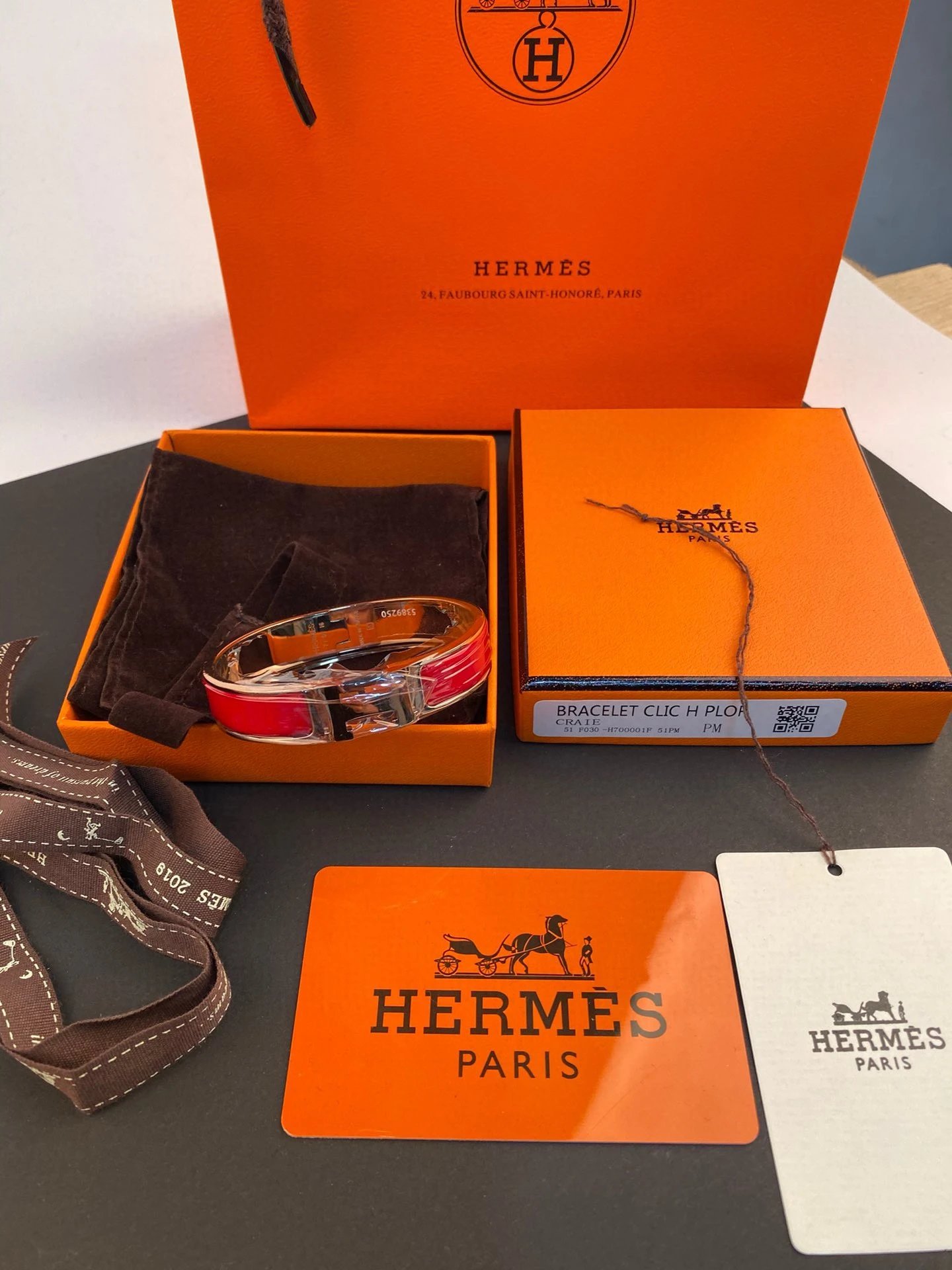 Hermès Clic H Ploërmel Bracele