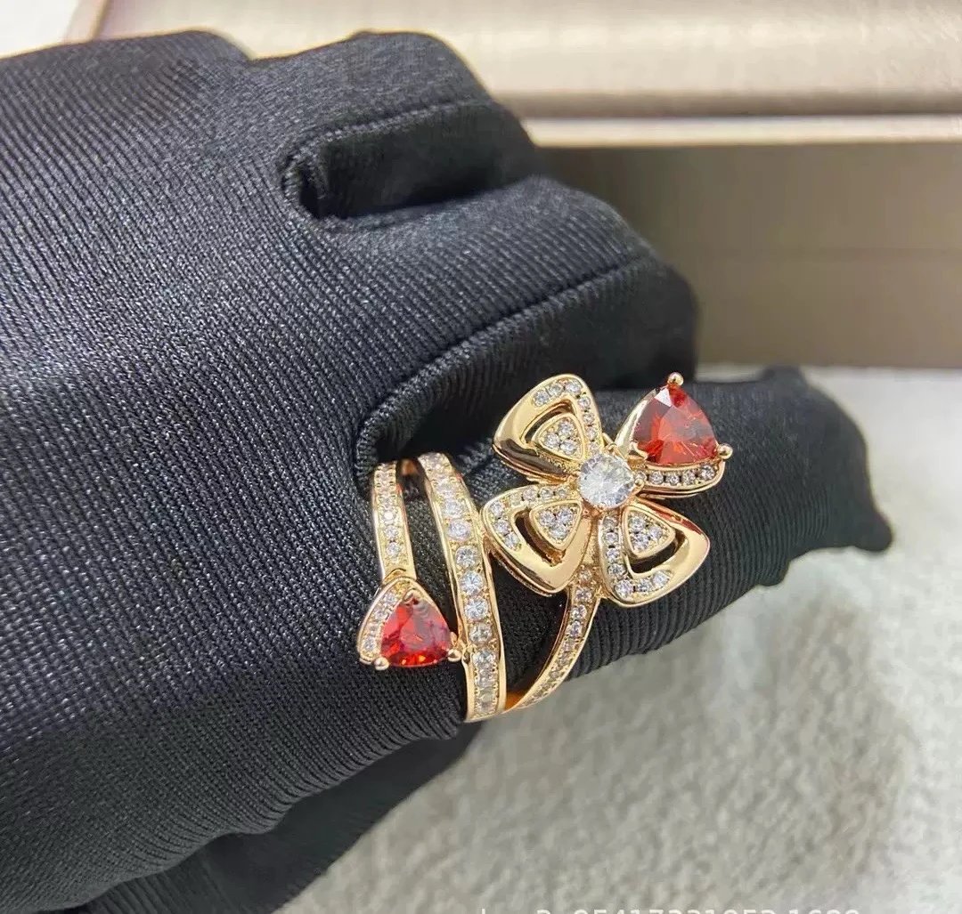 Floral Bow Design Ring [4 styl