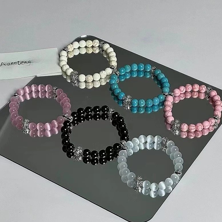 【Top version】CH Couple Beaded Bracelet