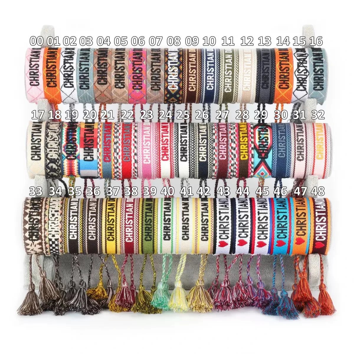 Christian Dior Woven Bracelets