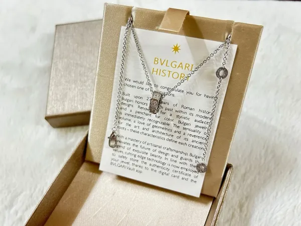 Bvlgari B.zero1 Necklace Silver Jewelry - 1