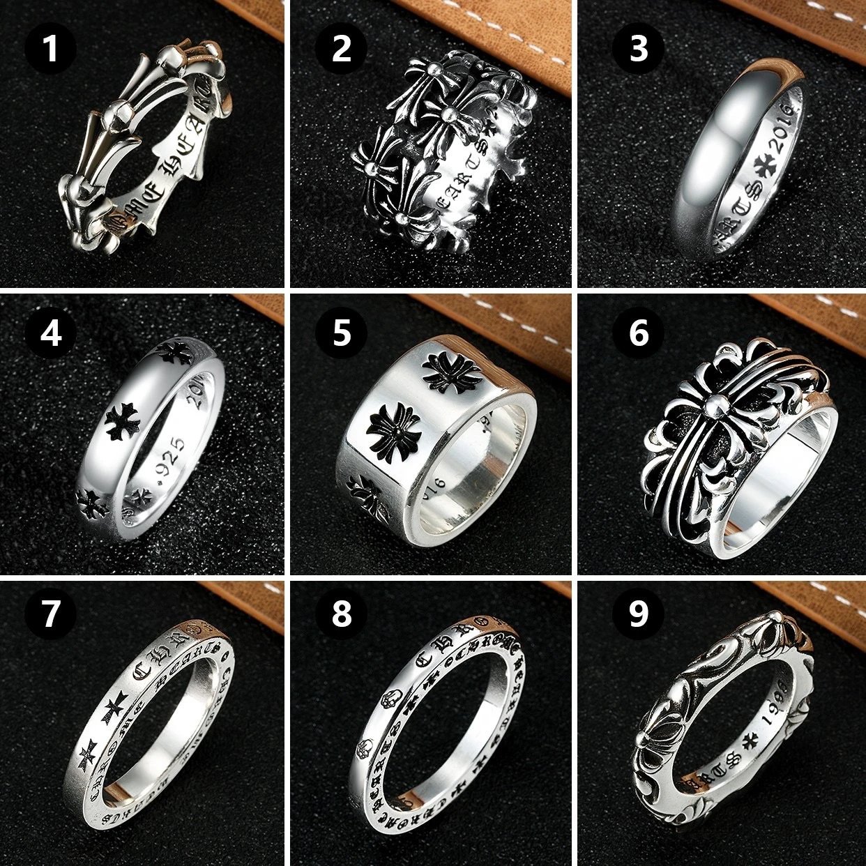 Chrome Hearts Rings [40 styles