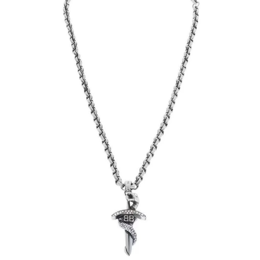 BB Dagger Pendant Necklace