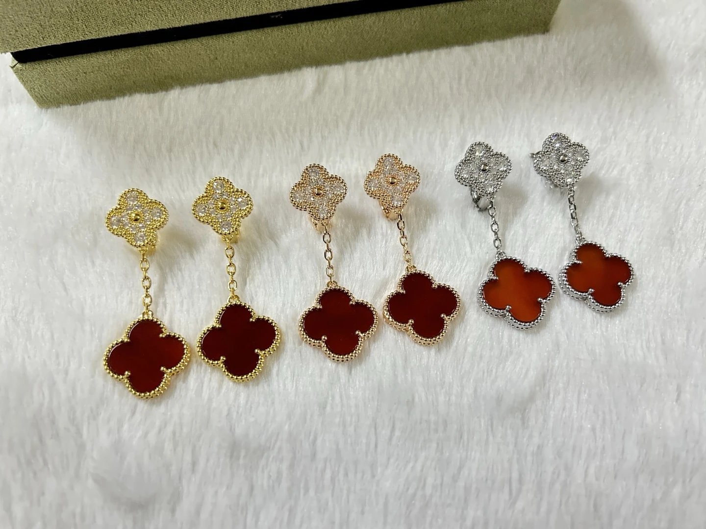 Alhambra Clover Drop Earrings 