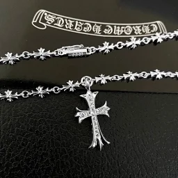 thumbnail for 【Top version】lead free CH Gold Cross Necklace