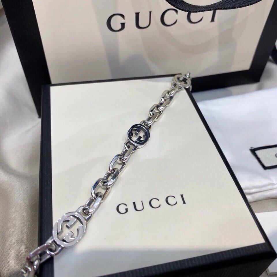 Gucci Interlocking G Chain Bra