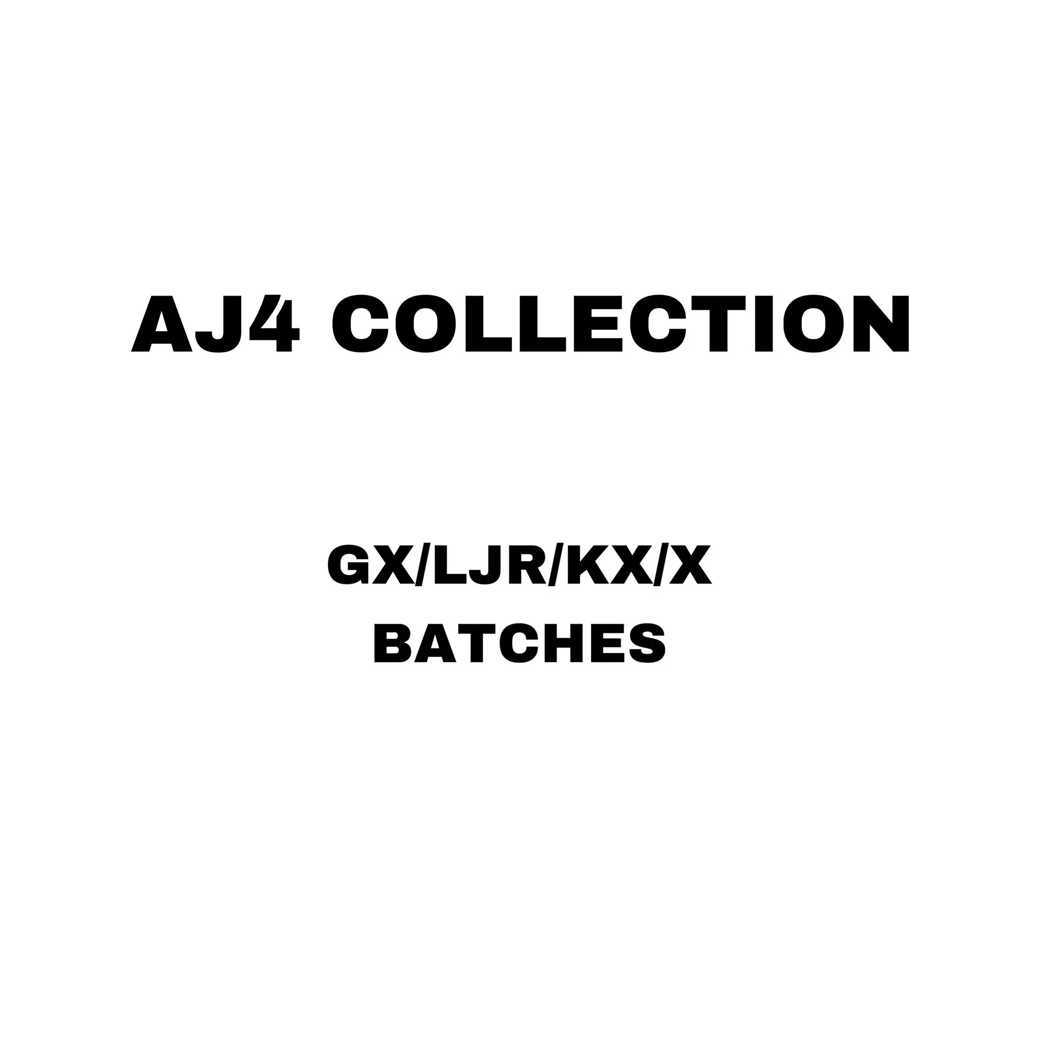 GX- KX- LJR -X - A4s(Please note size when ordering) - 136866