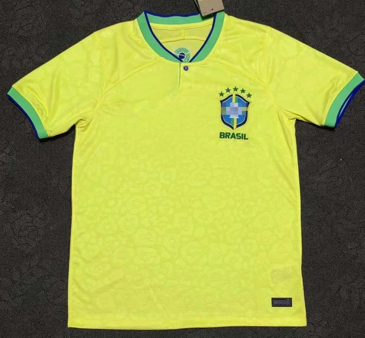 CBF Brazil National Team 2022 Away Jersey Yellow