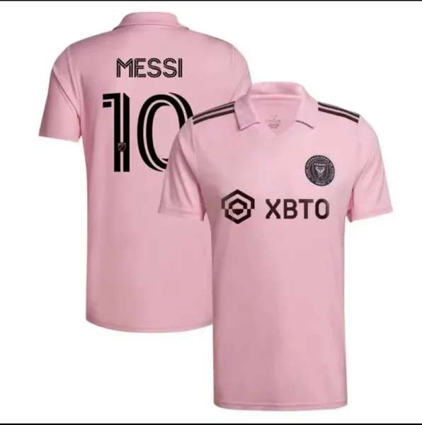 Inter Miami CF Messi #10 Pink Away Jersey - 1
