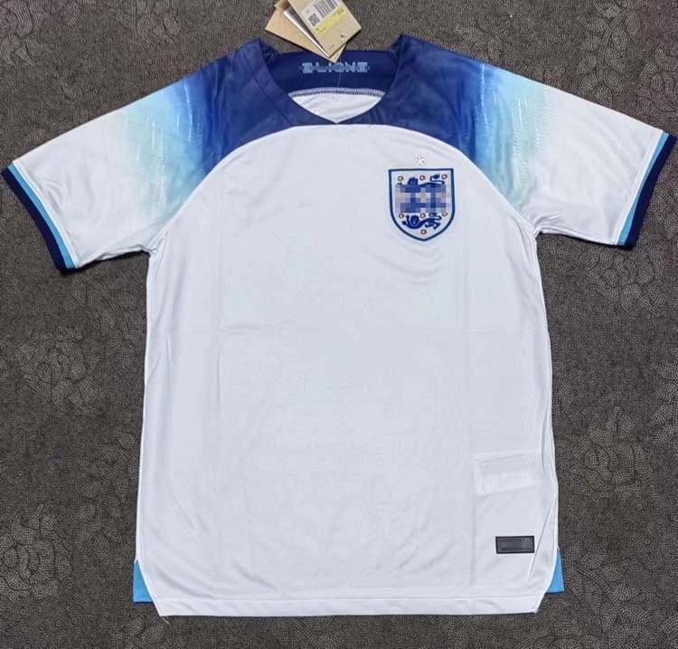 England Football Association 2024 Away Jersey White / Blue Gradient Jersey
