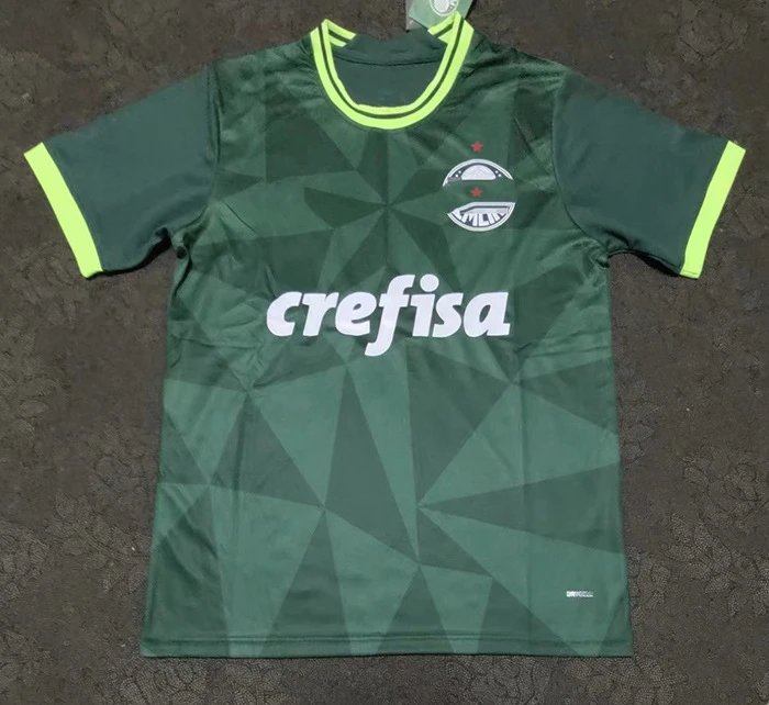Palmeiras 2023 Third Jersey Green Geometric Print Football Shirt